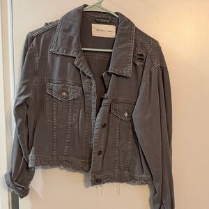 Charcoal Denim Jacket